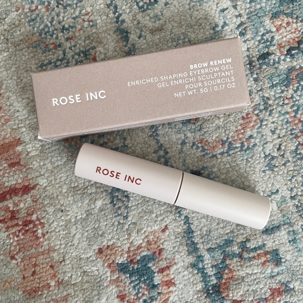 Rose Inc Brow Renew Enriched Shaping Eyebrow Brow Gel Travel Size